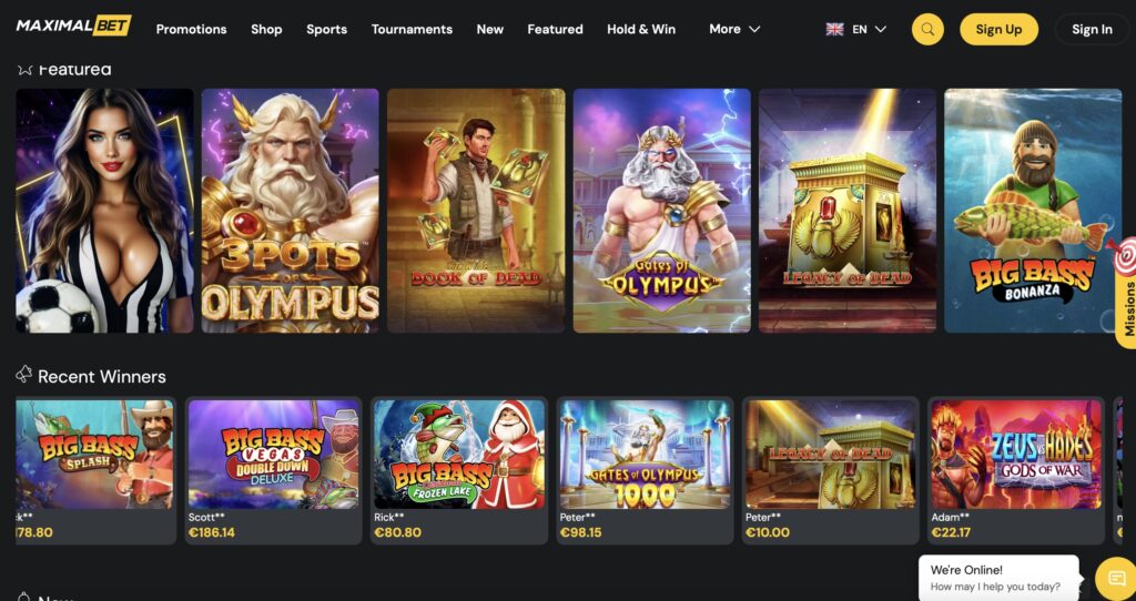 Maximal Bet – Rated Best USA Online Casino for High Rollers & VIP Rewards